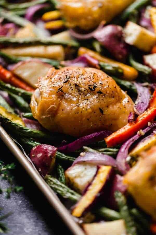 One Pan Roasted Chicken And Vegetables The Real Food Dietitians,What Is Nutmeg In Hindi