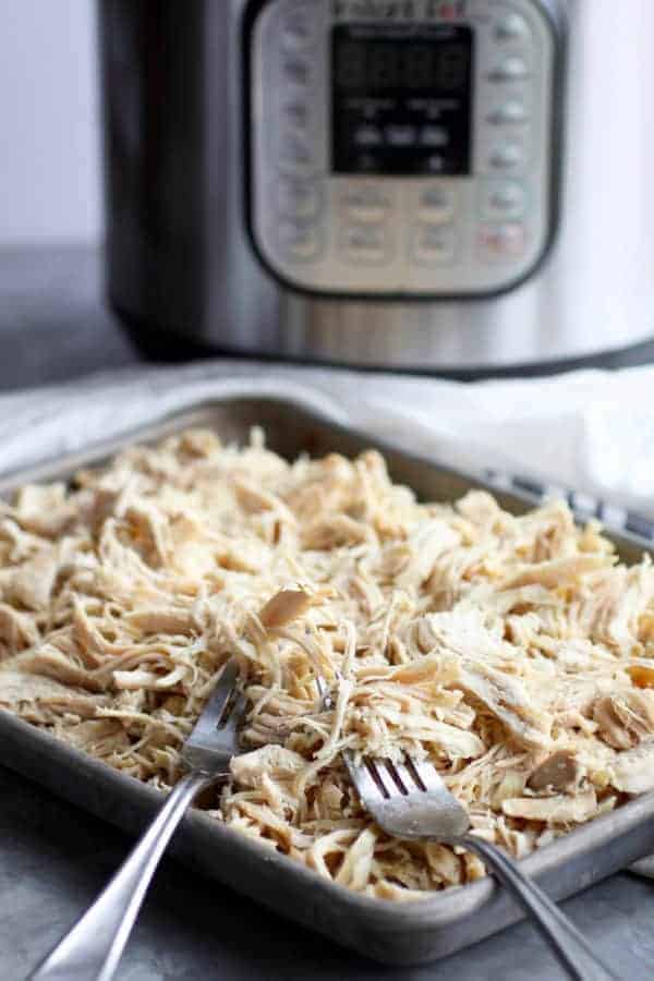 Easy Instant Pot Shredded Chicken - The Real Food Dietitians