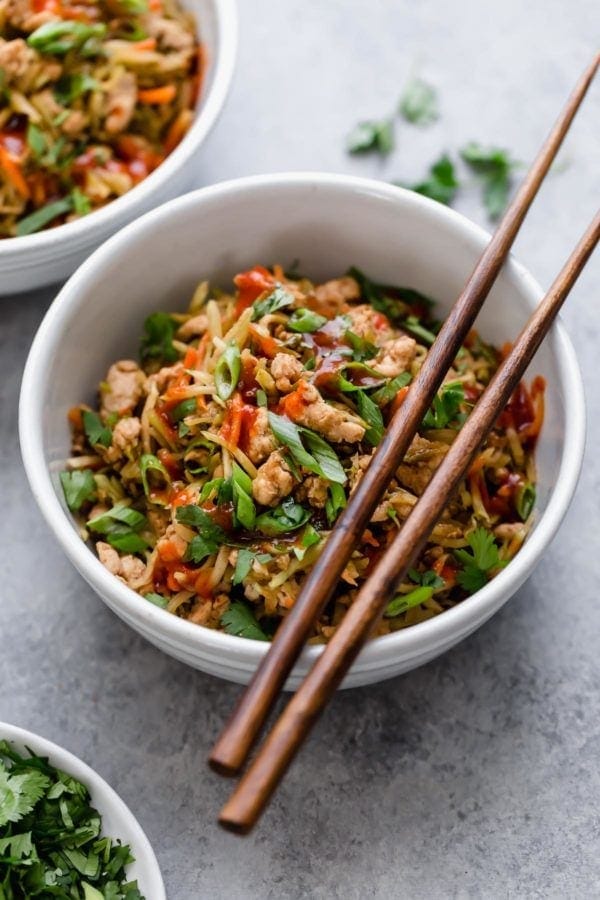 Easy egg roll in a bowl (whole30)