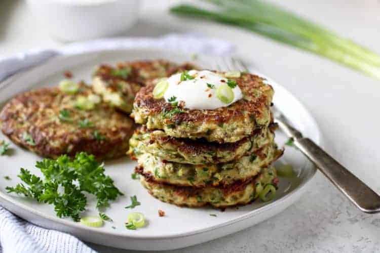Savory Zucchini Fritters - The Real Food Dietitians