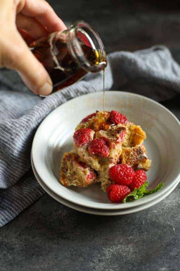 Instant Pot Raspberry French Toast Casserole - The Real ...
