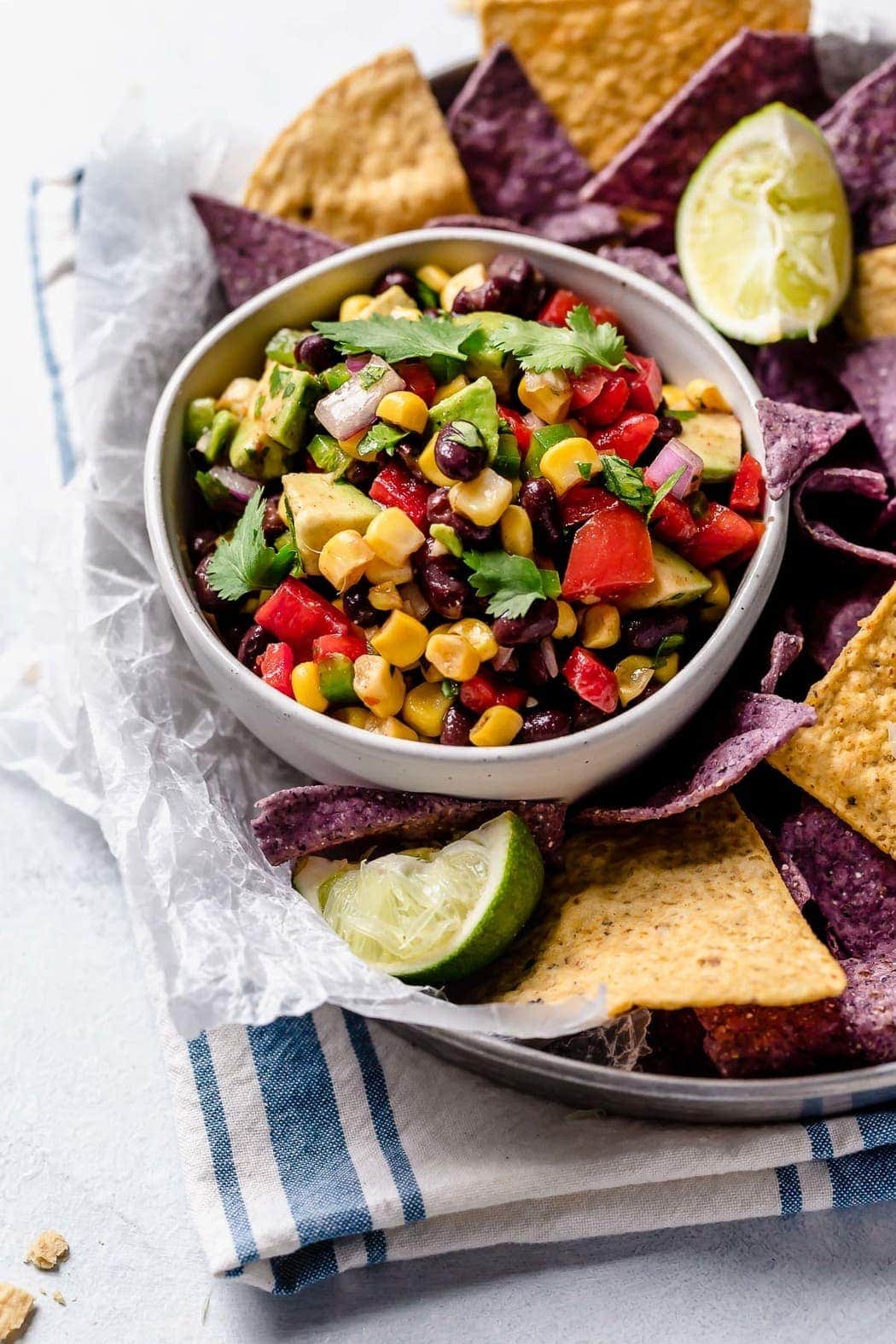 Black Bean And Corn Salsa With Avocado The Real Food Dietitians