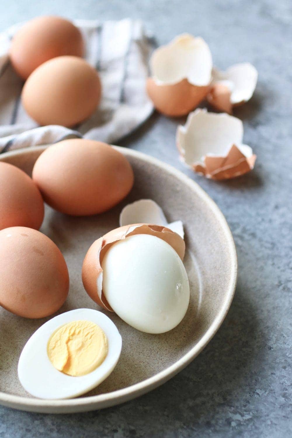 How To Make Easy Peel Hard Boiled Eggs The Real Food Dietitians
