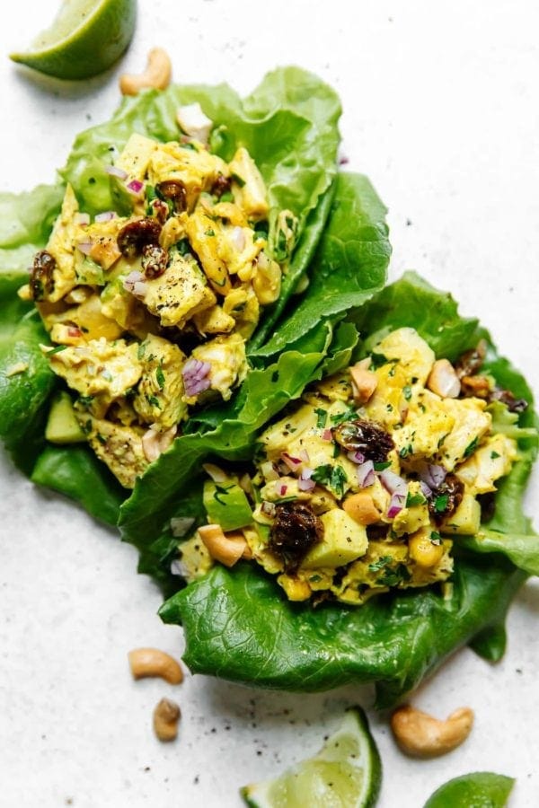 Curry Chicken Salad Whole30 The Real Food Dietitians